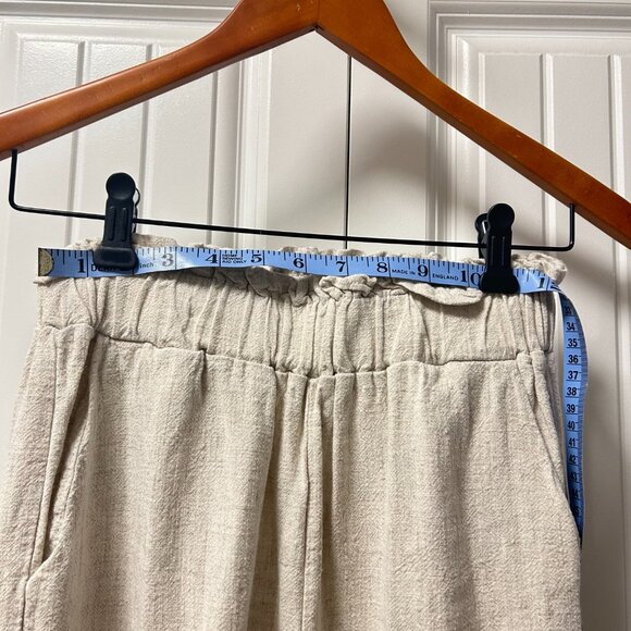 OAK + FORT Elastic Waist Pants Beige - Picture 12 of 12